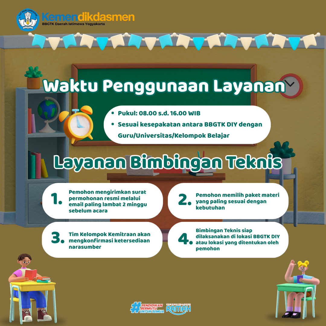 Waktu Penggunaan Layanan Bimbingan Teknis